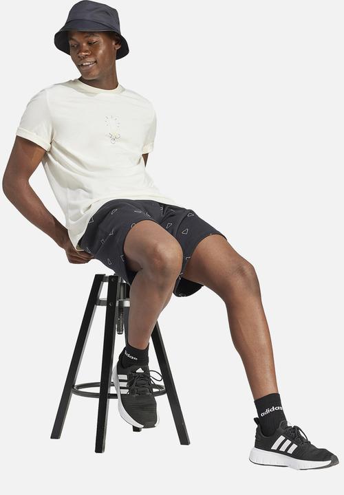 adidas Performance - Monogram FT shorts - black