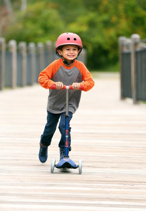 MICRO - Mini deluxe scooter - navy blue