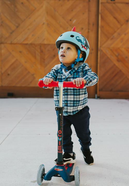 MICRO - Mini deluxe scooter - navy blue