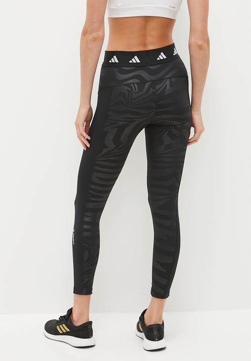 adidas Performance - Tf Print 7/8 L - Black