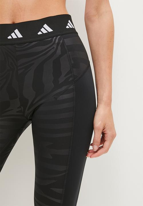 adidas Performance - Tf Print 7/8 L - Black