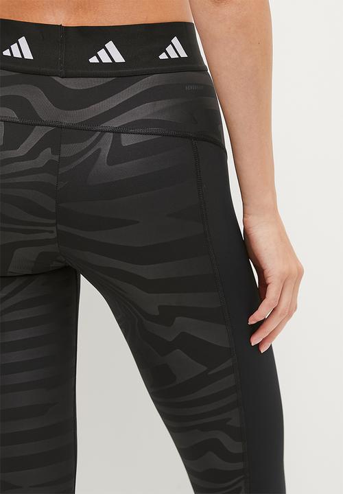 adidas Performance - Tf Print 7/8 L - Black