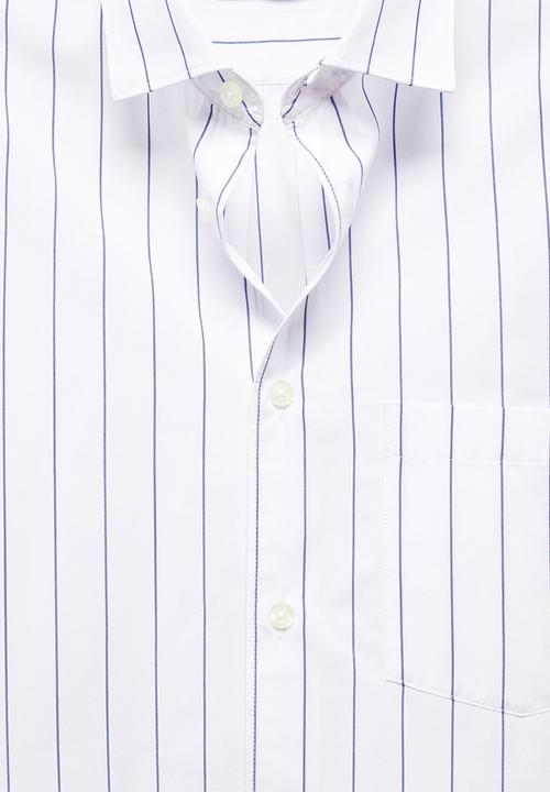 MANGO - Shirt regine - white