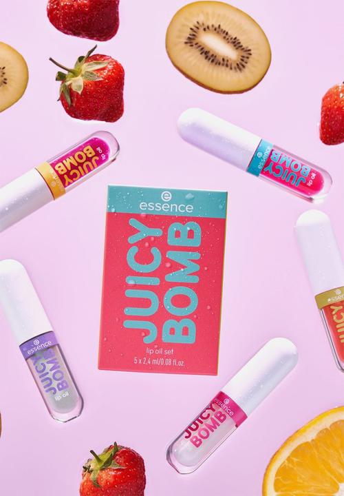 essence - Juicy Bomb Lip Oil Set - 01 Glossy Days Ahead!