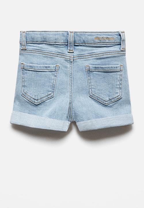MANGO - Shorts chipb - light denim