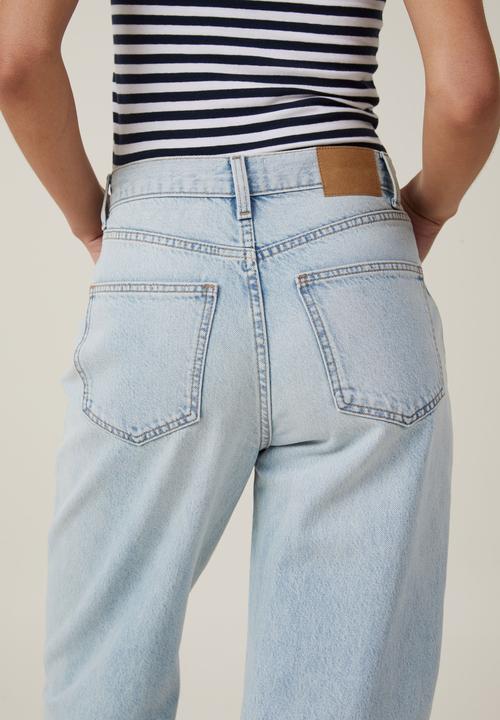 Cotton On - Loose Straight Jean - Pearl Blue