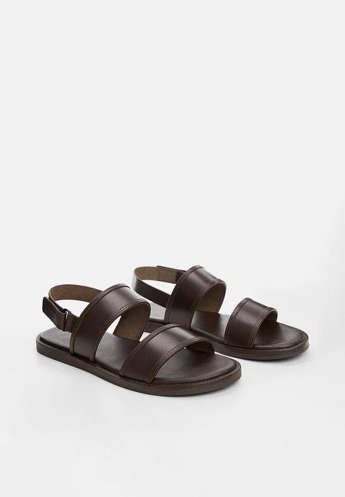 MANGO - Sandals romana - brown