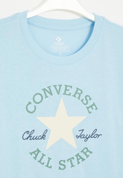 Converse - Cnvb sustainable core short sleeve tee - true sky