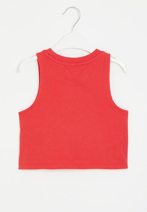MINOTI - Vest with front knot - red