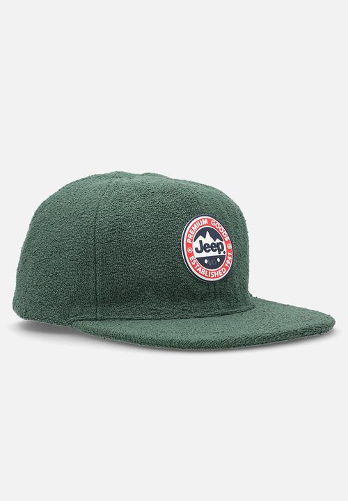 JEEP - Fleece Baseball Cap - Green