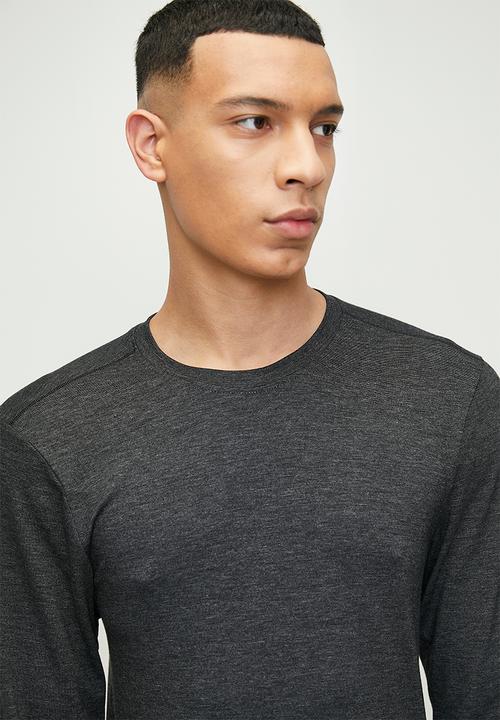 Jockey - Termalux long sleeve top - charcoal melange