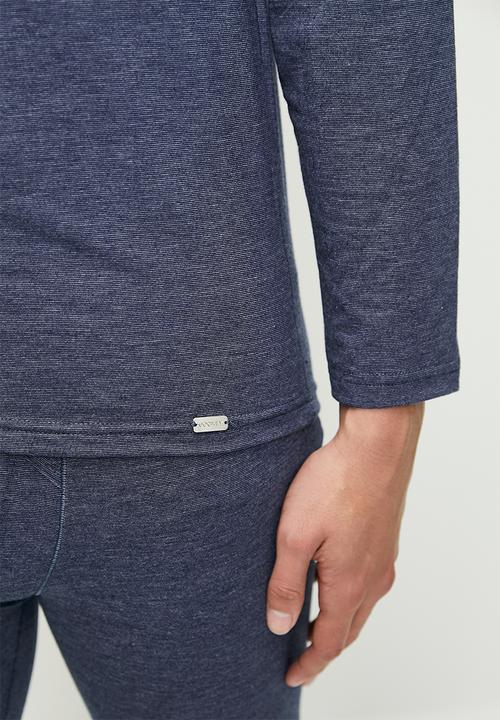 Jockey - Termalux long sleeve top - blue