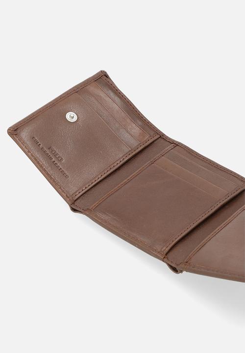 POLO - Trifold Wallet - Brown