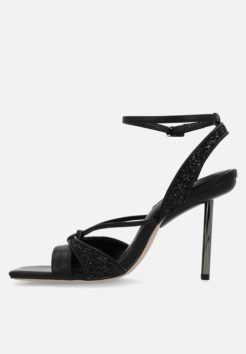 Nine West - Appin ankle strap heel - black