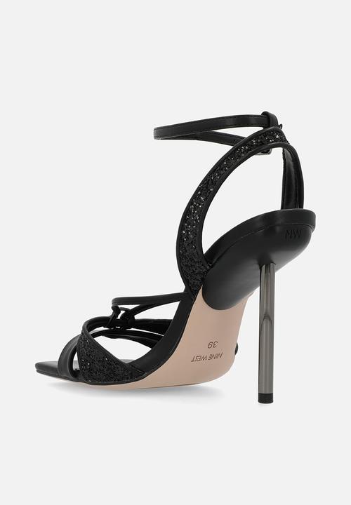 Nine West - Appin ankle strap heel - black