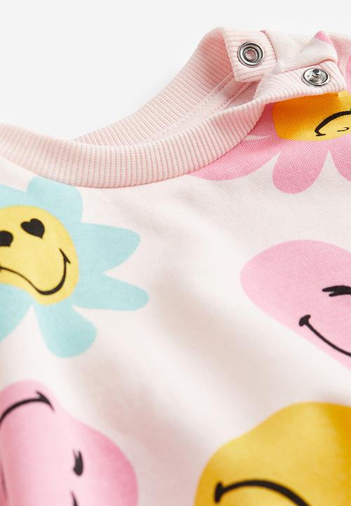 H&M - 2-Piece printed cotton set - Light pink SmileyWorld®