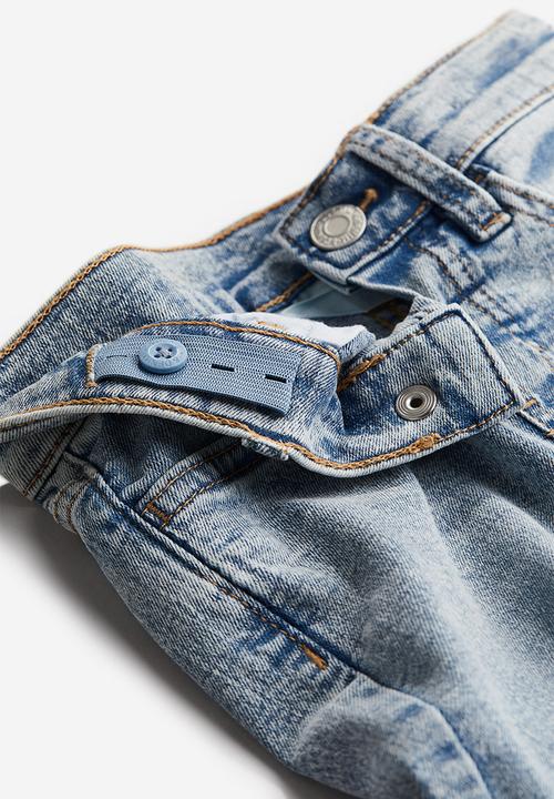 H&M - Superstretch slim fit jeans - blue