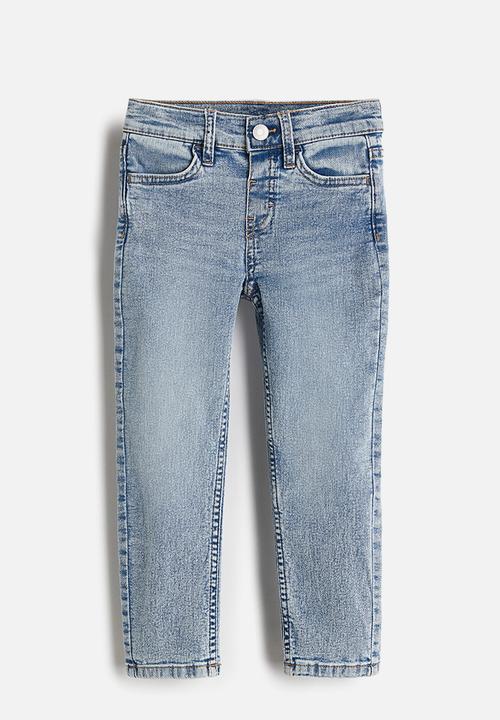 H&M - Superstretch slim fit jeans - blue