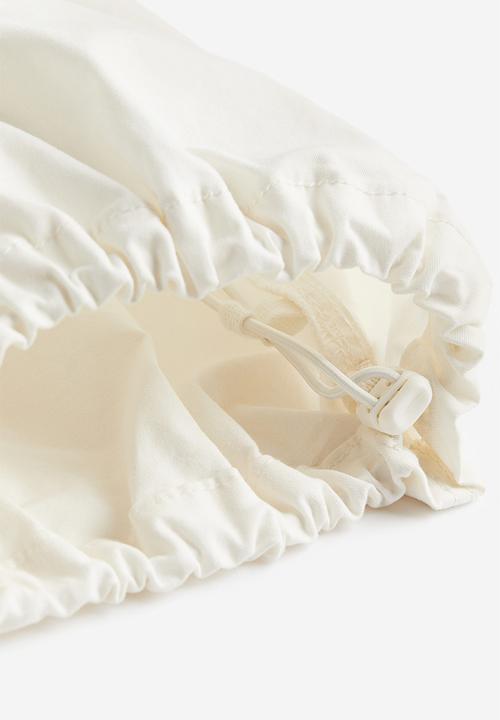 H&M - Parachute trousers - white