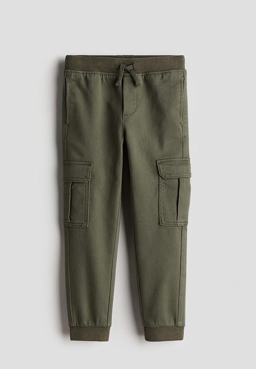 H&M - Cargo joggers - green