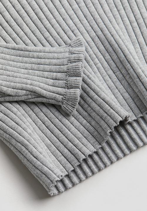 H&M - Rib-knit jumper - grey