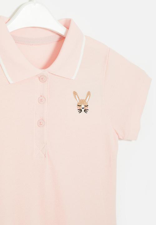 Pop Candy - Tiered golf dress-pink