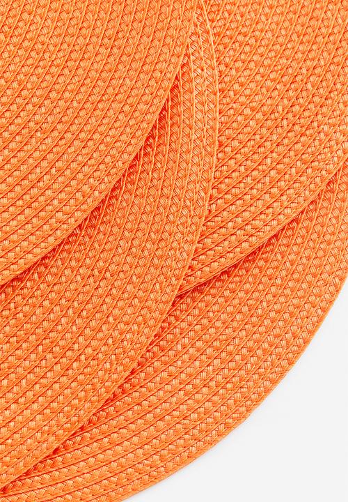 H&M - 4-Pack place mats - orange