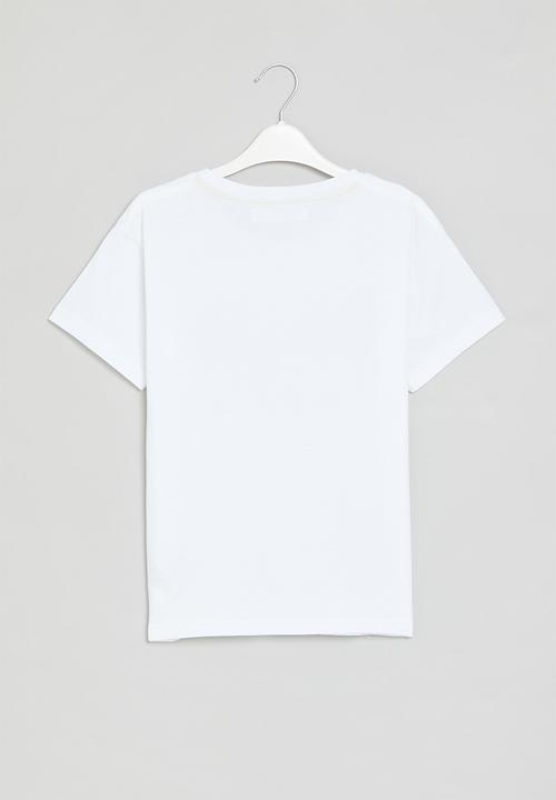 MINOTI - Graphic T-shirt - white