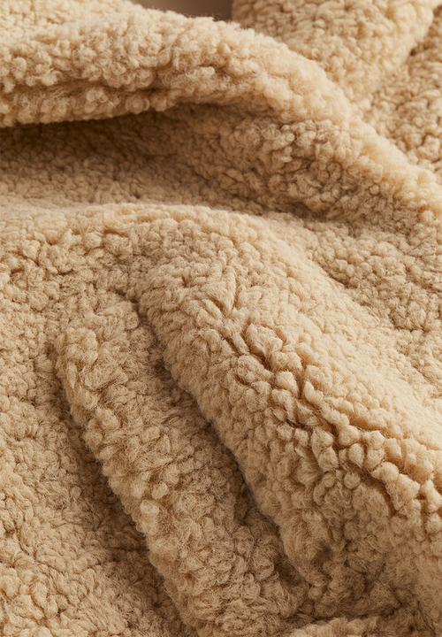H&M - Pile jacket - beige