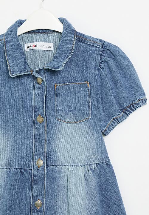 MINOTI - Denim dress - denim