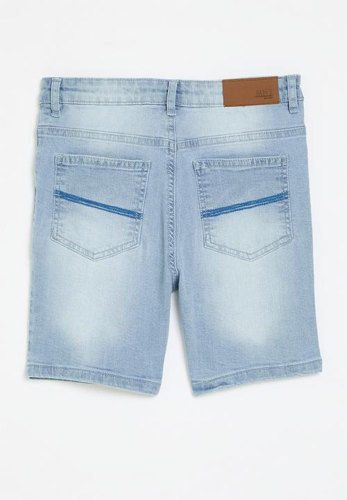 MINOTI - Denim short - denim