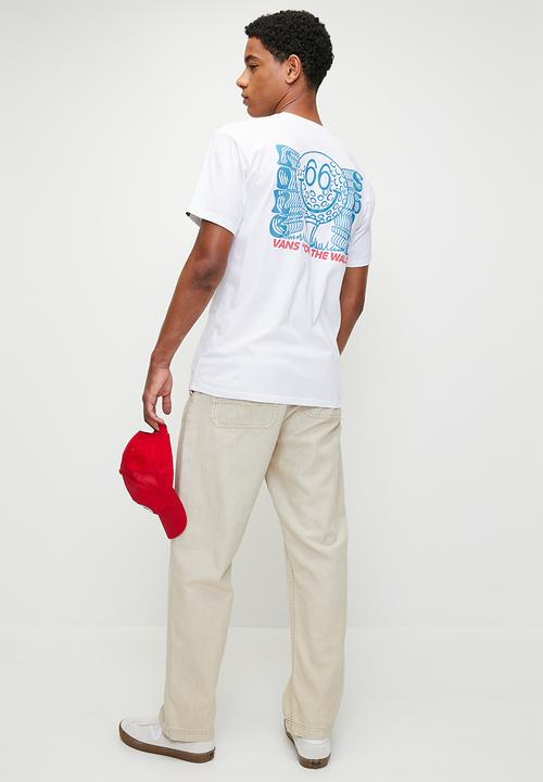 Vans - Long shot short sleeve tee - white