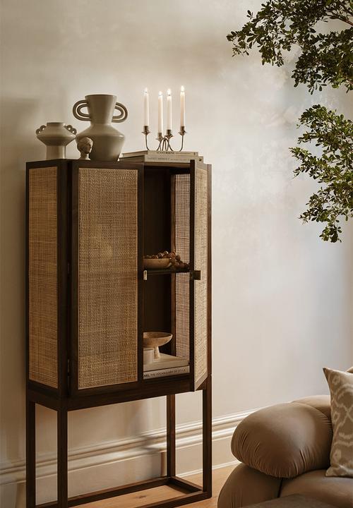 H&M - Metal candelabra - silver