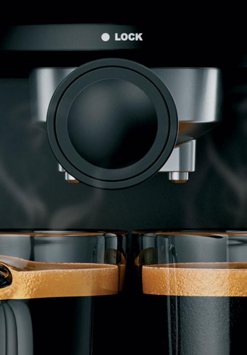 Swan - Espresso Coffee Maker - Black