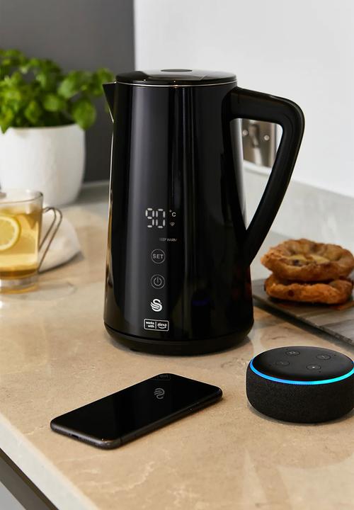 Swan - Alexa Kettle - Black