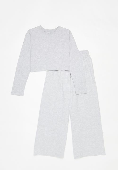 Pop Candy - Jogger & tee set - grey