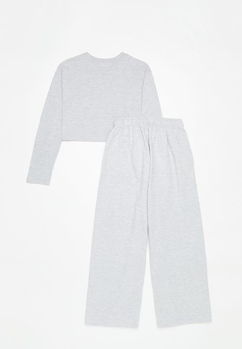 Pop Candy - Jogger & tee set - grey