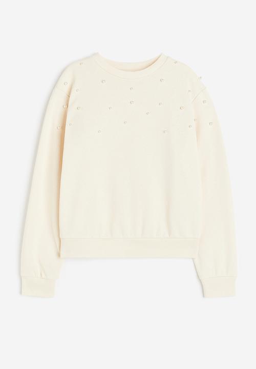 H&M - Sweatshirt - white