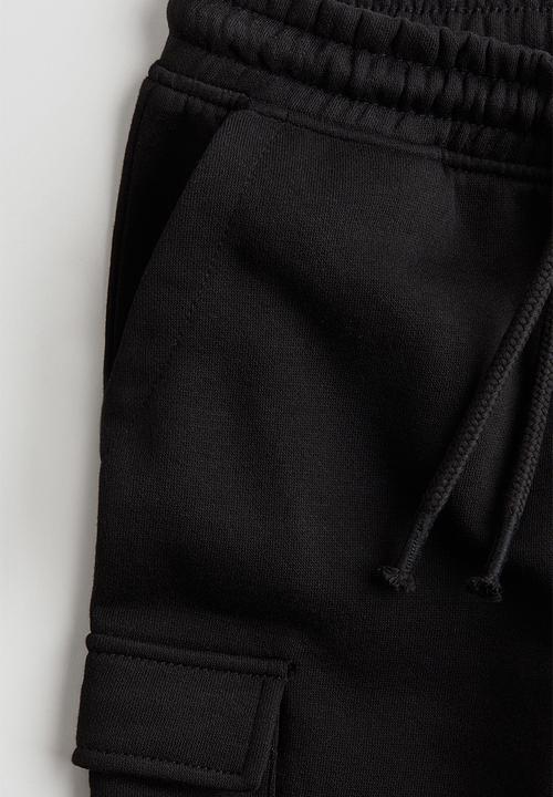 H&M - Cargo joggers - black
