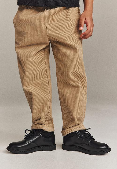 H&M - Corduroy joggers - beige