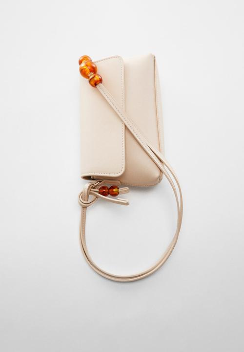 MANGO - Bag pachuru - beige