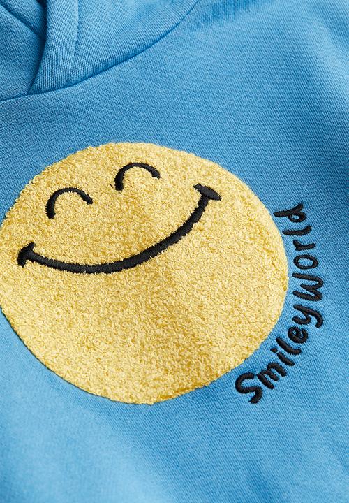 H&M - 2-Piece printed sweatshirt set - blue smileyworld®