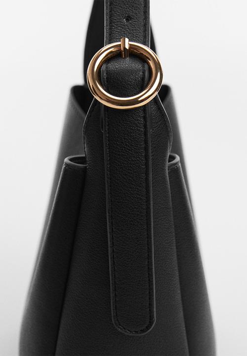 MANGO - Bag salva - black