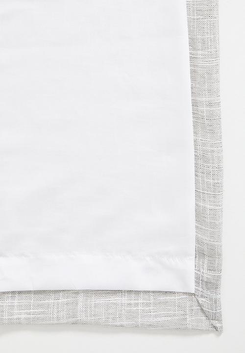 Sixth Floor - Horizon Slub Lined Taped Curtain - Natural