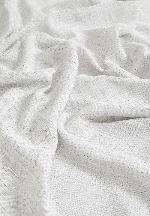 Sixth Floor - Horizon Slub Lined Taped Curtain - Natural