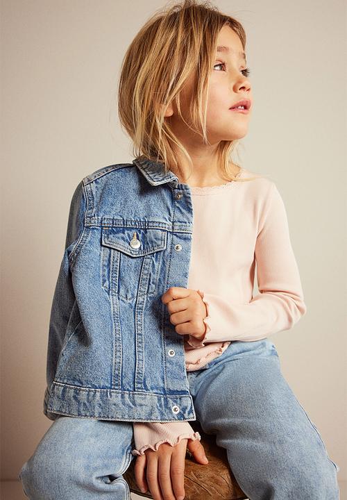 H&M - Ribbed jersey top - pink