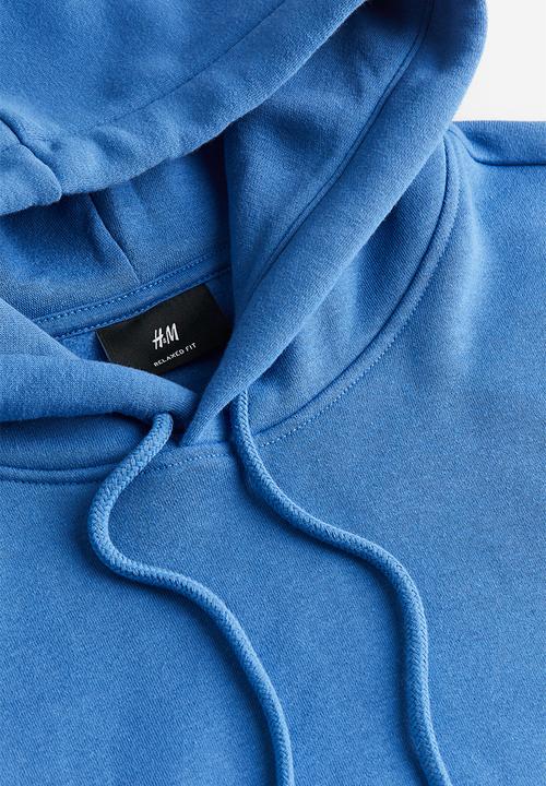 H&M - Loose fit hoodie - blue