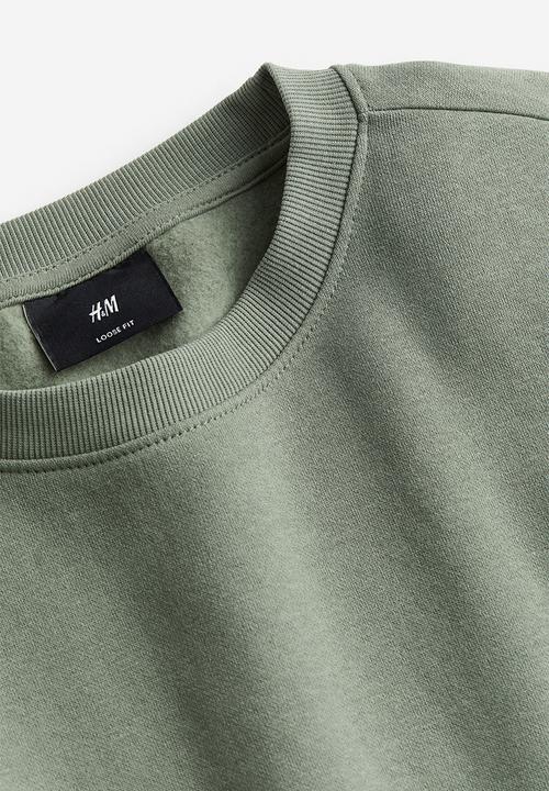 H&M - Loose fit sweatshirt - green