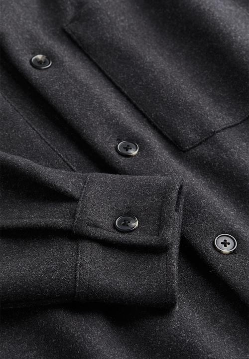 H&M - Loose fit overshirt - grey