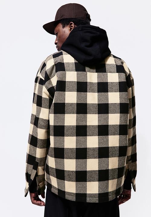 H&M - Loose fit padded overshirt - multi 